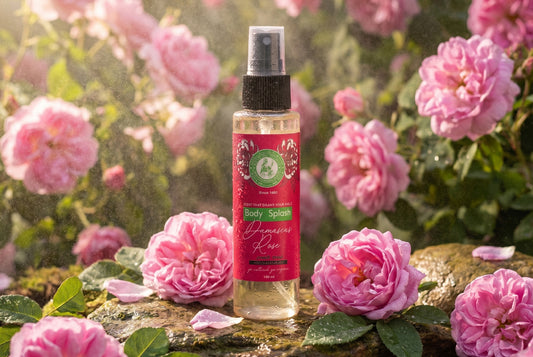 Body Splash Damascus Rose - 100 ml -  ورد دمشقي