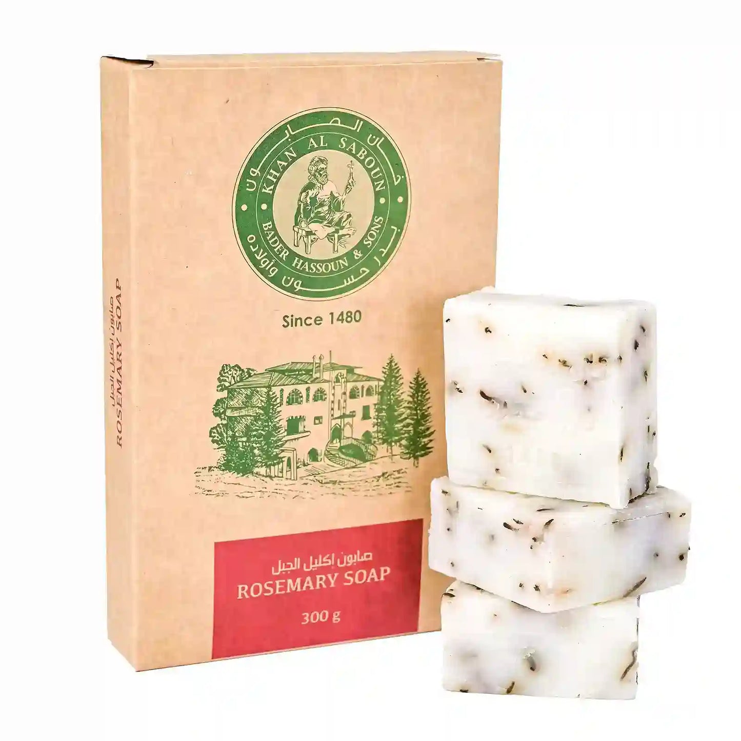صابون الأعشاب - إكليل الجبل - 300غ - Pack Of 6